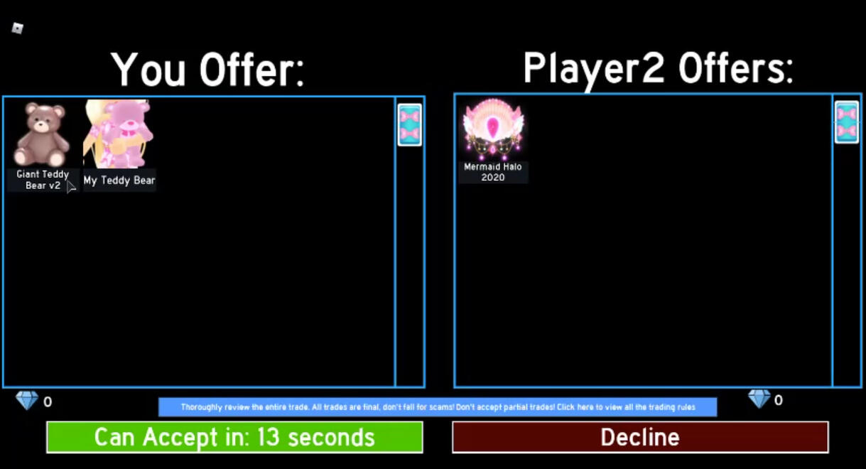 this is the best trade i've ever done in my rh career. this isnt fake 😭
